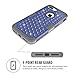 iPhone 7 Plus Case, LONTECT Hybrid Heavy Duty Shockproof Diamond Studded Bling Rhinestone Case with Dual Layer [Hard PC+ Soft Silicone] Impact Protection for Apple iPhone 7 Plus - Royal Blue/Grey