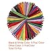 Paxcoo 70Pcs 12 Inch Assorted Zippers Bulk for Sewing Craft