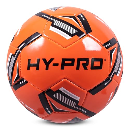 Hy-Pro Reflex 2.0 Football Soccer Ball - Orange - Size 5