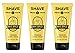 3 Pack Bee Bald SHAVE Premium Shave Cream (6 fl. oz.)