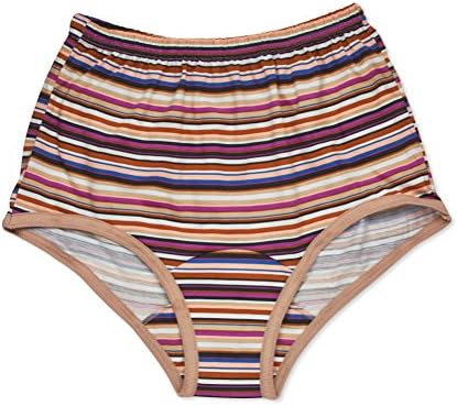 Heiress Brief Panties for Women, 100% Soft Combed Cotton, High Waist, 2-Pack