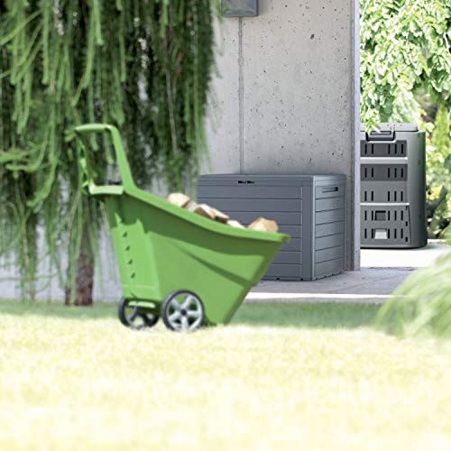 Prosperplast Boardebox 190 Litre Plastic Garden Box in Anthracite 78 x 43.2 x 55 cm 190 L
