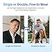 Bluetooth Headphones, Wireless Headphones【MagnetiBluetooth Earbuds, APHONE Mini Wireless Headphones with Light Charging Case Car Headset Compatible iPhone 6 7 8 Plus X/iPad Samsung Android/Smartphone