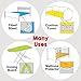 My Perfect Dreams Adjustable Bed Fitted Sheet Straps Fasteners Suspenders Clips Grippers Set of 4 - White
