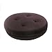 baibu Bar Stool Cushions, Super Breathable Round Bar Stool Cover Seat Cushion Brown 12