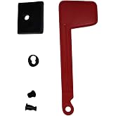 Gibraltar Mailboxes Rust-Proof Plastic Red, Mailbox Replacement Flag Kit, RFL10000