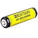 BESTSUN 4 Pack Rechargeable 18650 Battery Lithium-ion 3.7V 2800mAh Low Self Discharge Rechargeable Batteries with PCB for LED Flashlight, Headlamps