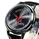 ZRDTH Punk Style Watch Anime Code Geass: Lelouch of the Rebellion Geass X Black Knights Touch Screen LED Watch
