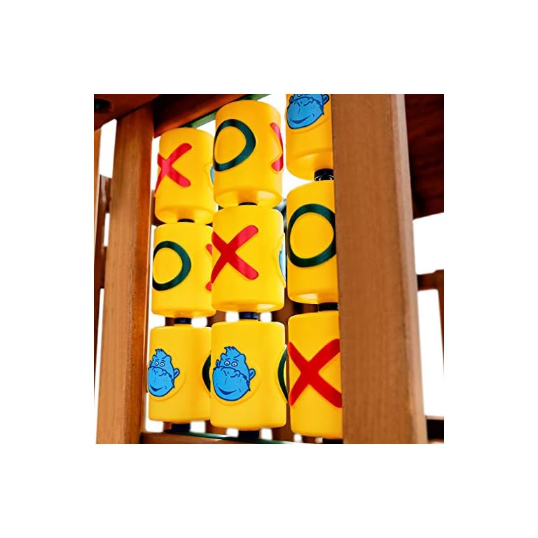 Gorilla Playsets 070010 Tic Tac Toe Spinner Activity Panel for Swing