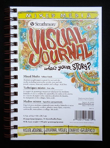 Strathmore Visual Journal Mixed Media Paper 35 X 5 Inches