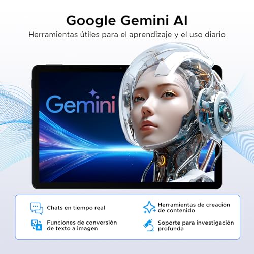 P11 Android 16 Tablet 11 Inches, 48GB RAM + 128GB ROM/2TB TF, 90Hz, T7250 Octa-Core, 8800mAh, 13MP+5MP, Gemini AI, Widevine L1, Face ID, GPS, OTG, Dual Speaker, Tablet with Keyboard and Pencil, Grey