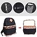Koolertron Professional Women Canvas Camera Case/Backpack for SLR DSLR Canon Nikon Camera Shoulder Bag Canon (Black)