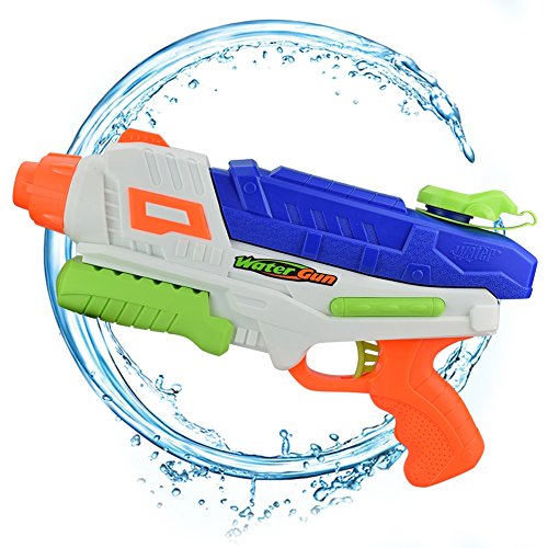 AMGlobal Water Blaster, Super Soaker Blaster, Water Gun, Water Pistol, Squirt Gun With 34 Feet Shooting Distance 33 Ounces Capacity For Kids For Swimming Party Bath Time