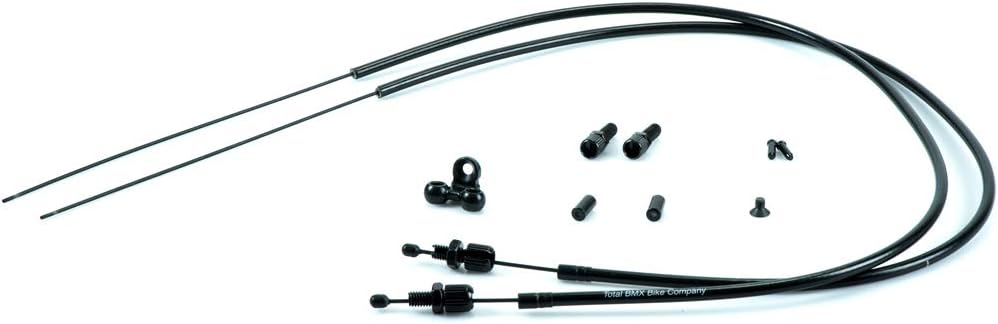 Total BMX DBS Dual Lower Gyro Cable Black