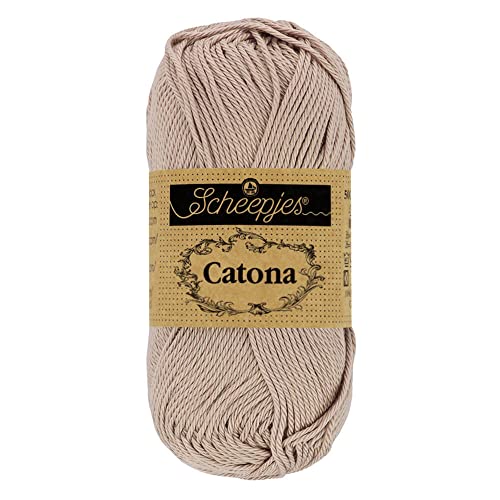 Scheepjes - Scheepjes Catona 406 zacht beige garen - 1x50g