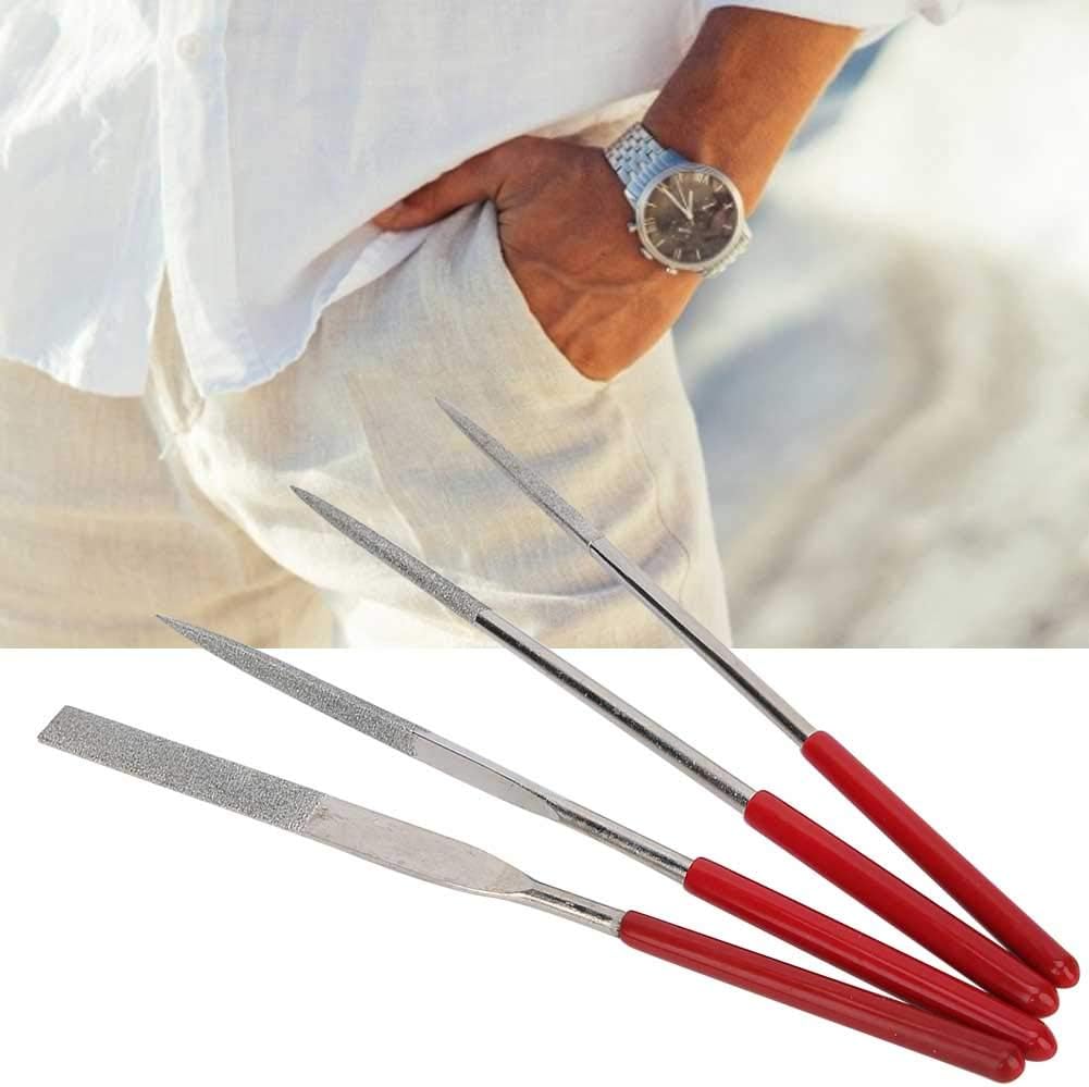 Romantic PresentSteel File File, 4Pcs Jewelry Polishing File, Steel