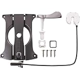 Flushmate AP300503 Universal Handle Kit for 503, 503H &amp; 503UH, Chrome | Pressure-assist flush system, ADA Compliant, For 503, 503H &amp; 503UH Series, LH or RH Chrome Handle Included 93400458