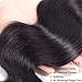 VTAOZI Brazilian Body Wave 3 Bundles with 13x4 Ear To Ear Lace Frontal Closure, 100% Unprocessed Virgin Human Hair, 12 inches, Wavy, Black, Natural Color, Sew-In Installation