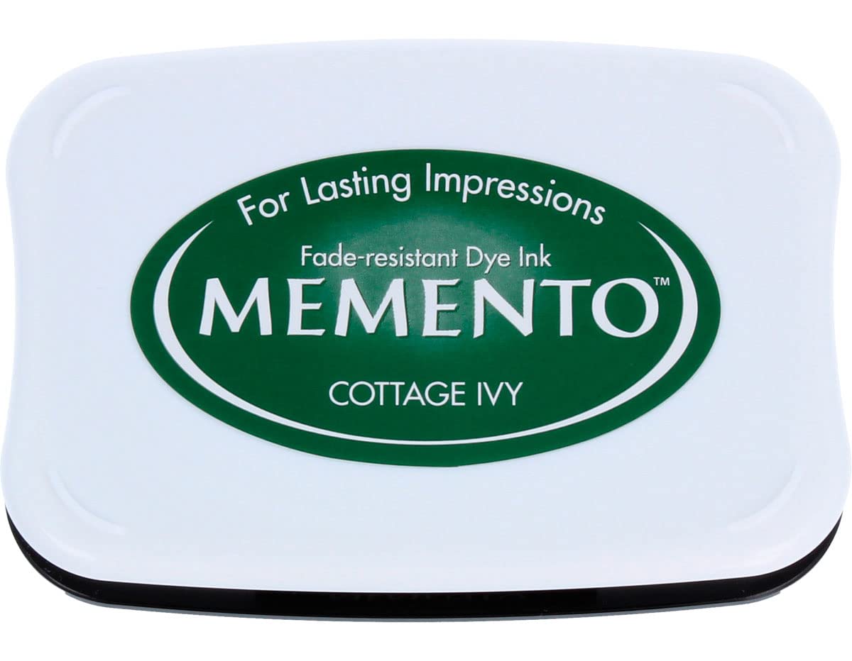 Memento Cottage Ivy Stamp Pad Memento, Green