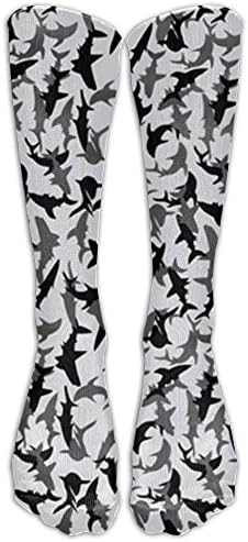 Shark Camo Unisex Over The Calf Knee High Socks