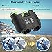 PEKAK 10x25 Small Compact Mini Binoculars for Adults，Portable Pocket Banockulers Waterproof Vinoculares for Hunting Bird Watching Traveling Sports