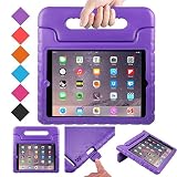 BMOUO Case for iPad 2 3 4 - Kids Case Shockproof Convertible Handle Light Weight EVA Super Protective Stand Cover for iPad 4, iPad 3 iPad 2 2nd 3rd 4th Generation, Purple