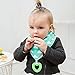 Baby Bandana Drool Bibs 6-Pack and Teething toys 6-Pack Made with 100% Organic Cotton, Super Absorbent and Soft Unisex (Vuminbox ) ( 6 PCS )