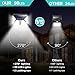 Solar Lights Outdoor,【2019 Newest 270º Four-Angle Lighting】98 LED Solar Motion Sensor Lights, 3 Modes Waterproof Solar Wall Lights Wireless Solar Security Lights for Deck, Fence, Garage, Yard(2 Pack)