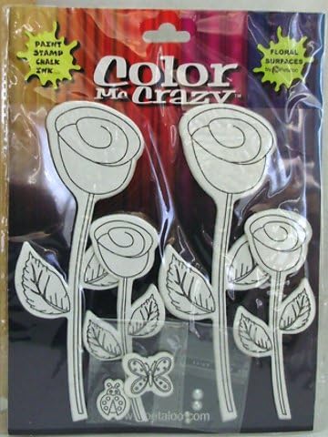 Foam Peel-N-Stick Stickers - Tulip Silhouettes 48 pcs sku# 1883191MA