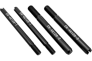 ZKTOOL EN-46109 GM-46109 Guide Pin Set Kit For V6 High Feature Engine (Threads Into The Cylinder Block to Help Guide the Head Assembly, Oil Pan, Seal Carrier to Ensure Proper Alignment Installation)