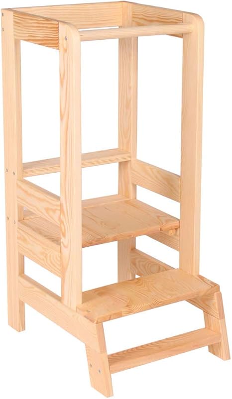 Hoe je een leertoren voor de keukenhulp maakt