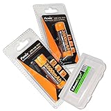2 Pack Fenix ARB-18-3400m Protected 18650 Rechargeable Li-ion Batteries with EdisonBright BBX3 battery carry case.- Designed for TK75 TK35 PD35 PD32 TK15 TK11 BT20 ARE-C1 ARE-C2 and other