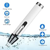 Nose Hair Trimmer 4 in 1 Eyebrow Sideburn Ear and Nose Hair Trimmer for Men Upgraded Waterproof Stainless Steel Blade USB Rechargeable Nose Trimmer for Men Nose Hair Clippers Wet/Dry (White)