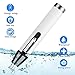 Ear and Nose Hair Trimmer for Men,Professional USB Rechargeable Nostril Nasal Hair Vacuum Cleaning System,4 in 1 Lightweight Waterproof Hair and Beard Clippers for Women (White) 