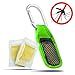 Mozgone Insect Repellent Clip, No Deet or Chemicals, All Natural Citronella, Mosquito Protection Clipon .No Baby Bug Sprays or Crib Nets (Green)