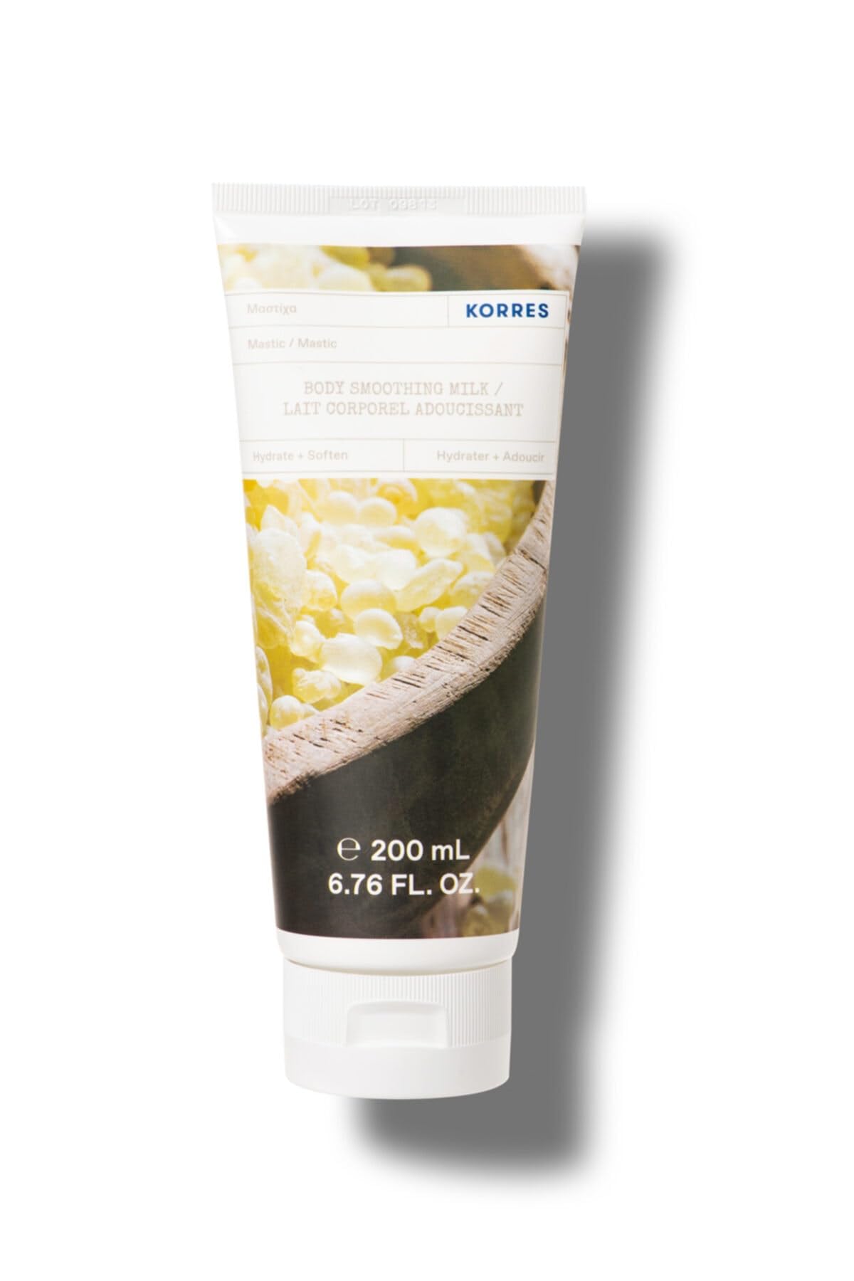 KORRES Mastic Smoothing Body Milk with Aloe Vera, Vegan, Dermatologically Tested, 200 ml — image 1