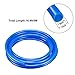 uxcell Pneumatic Air Tubing, 12mm ODx8mm ID 5 Meter 16ft PU Polyurethane Air Compressor Tube Hose Pipe Blue