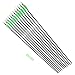 Musen Carbon Arrows 30-Inch Fletching 2.5'' Target Practice Archery Arrows for Recurve or Compound Bow(12 Pack) (Green)