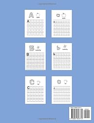 ABC Practice Tracing Workbook For Kids: Learning to