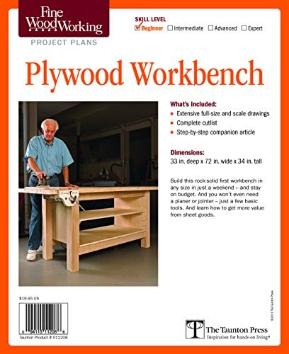 Fine Woodworking's Plywood Workbench Plan