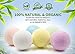 Lush Bath Bombs Set. Organic Bath Bomb Kit for Women & Kids. 8 Bubble Bath Bombs Gift Set. Spa Gift Baskets for Women contains Organic Bath Bombs. Bubble Bath Fizzers are Best Bath Bombs (8 pack)