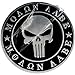 Aluminum 2nd Amendment Decal Sticker Bumper Molon Labe Right to Bear Arms NRA (Flat)