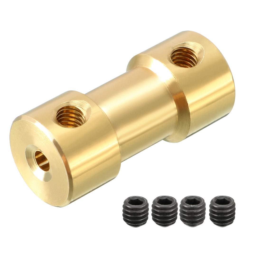 sourcing map Shaft Coupler 2mm x 3.17mm Connector Adapter for RC Airplane Boat Motor L20XD9