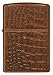 Zippo Crocodile Toffee Pocket Lighter