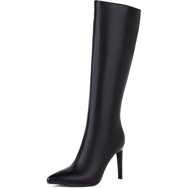 Hiand Knee-High Boots [BO2403] ブラック Hiand Knee-High Boots [BO2403] ブラック Black knee high boots 3