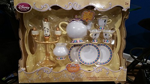 beauty and the beast be our guest tea set