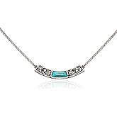 Montana West Wrangler Western Pendant Necklace for Women 14K Gold Statement Carvings Turquoise Cowgirl Vintage Jewelry