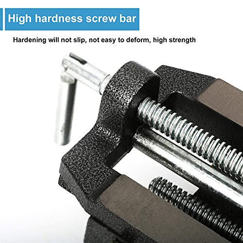 MYOYAY 6" Cross Slide Vise Drill Press Metal Milling Vise Heavy Duty 2