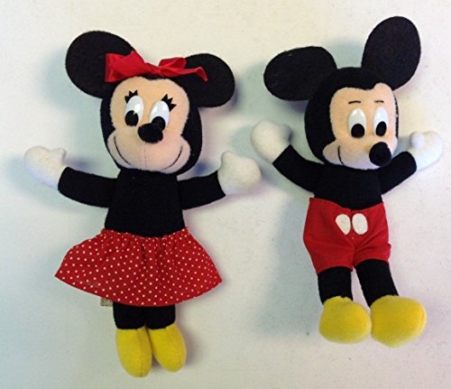 Mickey and Minnie Mouse Plush Toys Applause