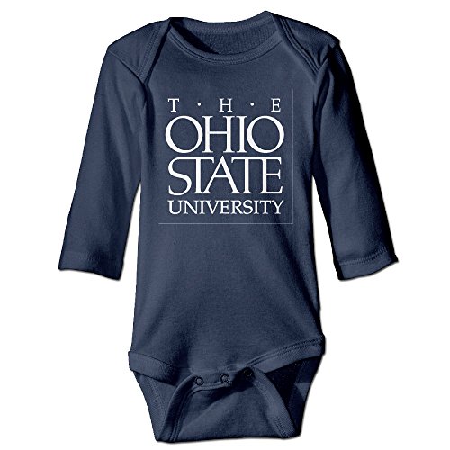 Funny Vintage Unisex Ohio State University Logo Romper Climb Clothes Baby